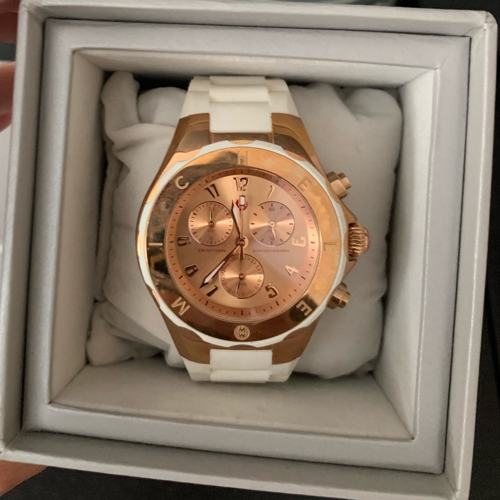 New without tags, Michele Tahitian Jelly Watch